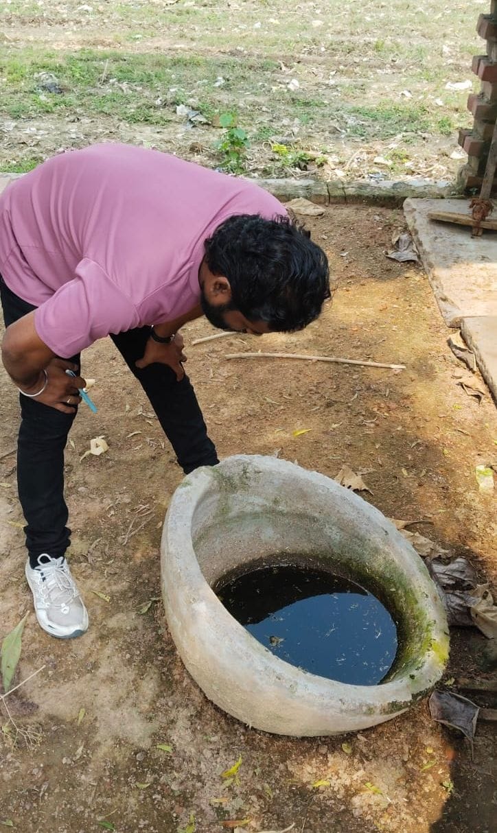 Two dengue patients found; team reaches village
