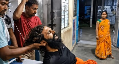समस्तीपुर: महथी गांव में बदमाशों की गोलियों से घायल हुआ युवक।