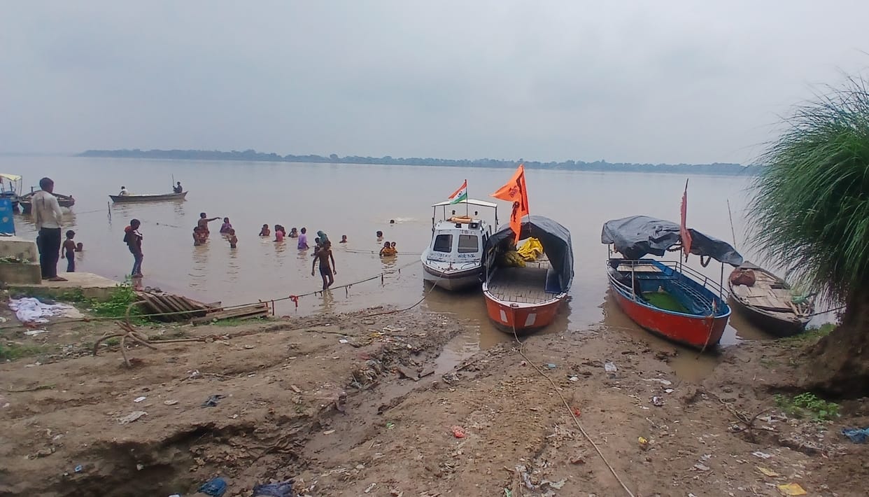 Ganga's water level dropped by two meters in four days