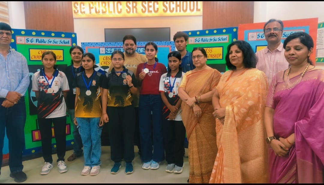The Saraswati Shishu Mandir team finished in second place.