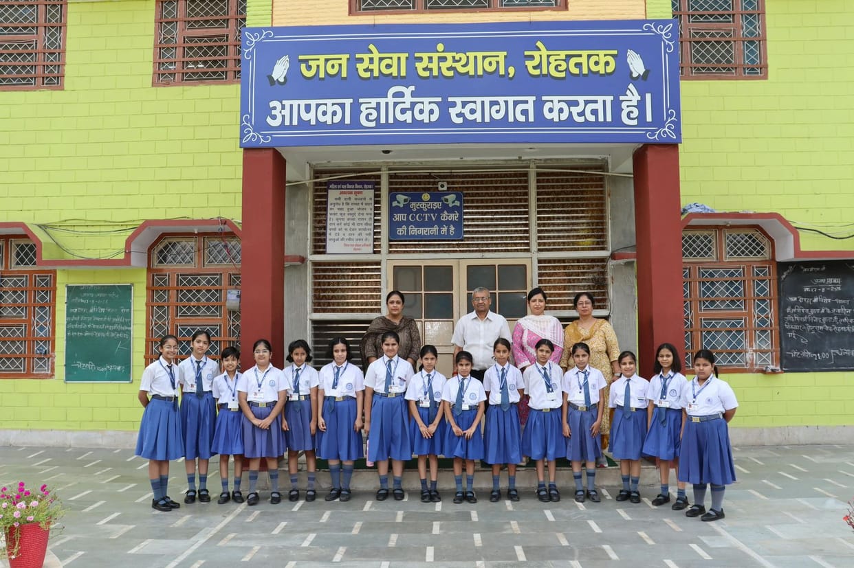 Students made rakhis and decorated the thali for the tilak ceremony.