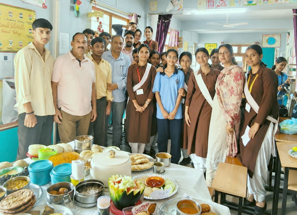 Kerala and Himachal dishes served at Aani School