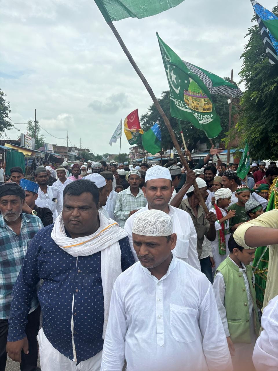 Procession taken out with reverence