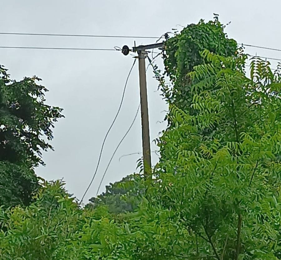 Power supply remained disrupted for 12 hours in the city and 62 villages.