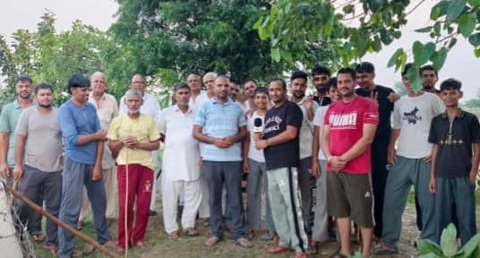 Youth planted 600 plants in village Sogal