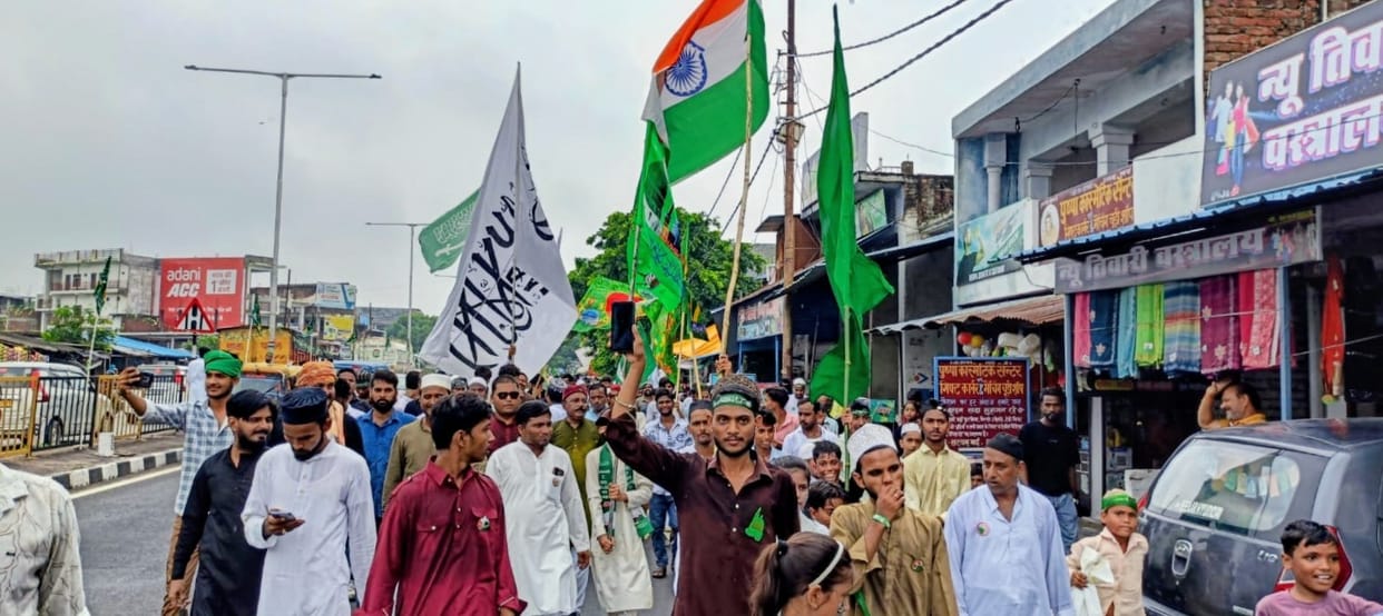 Atmosphere of celebration on Eid e Milad un Nabi