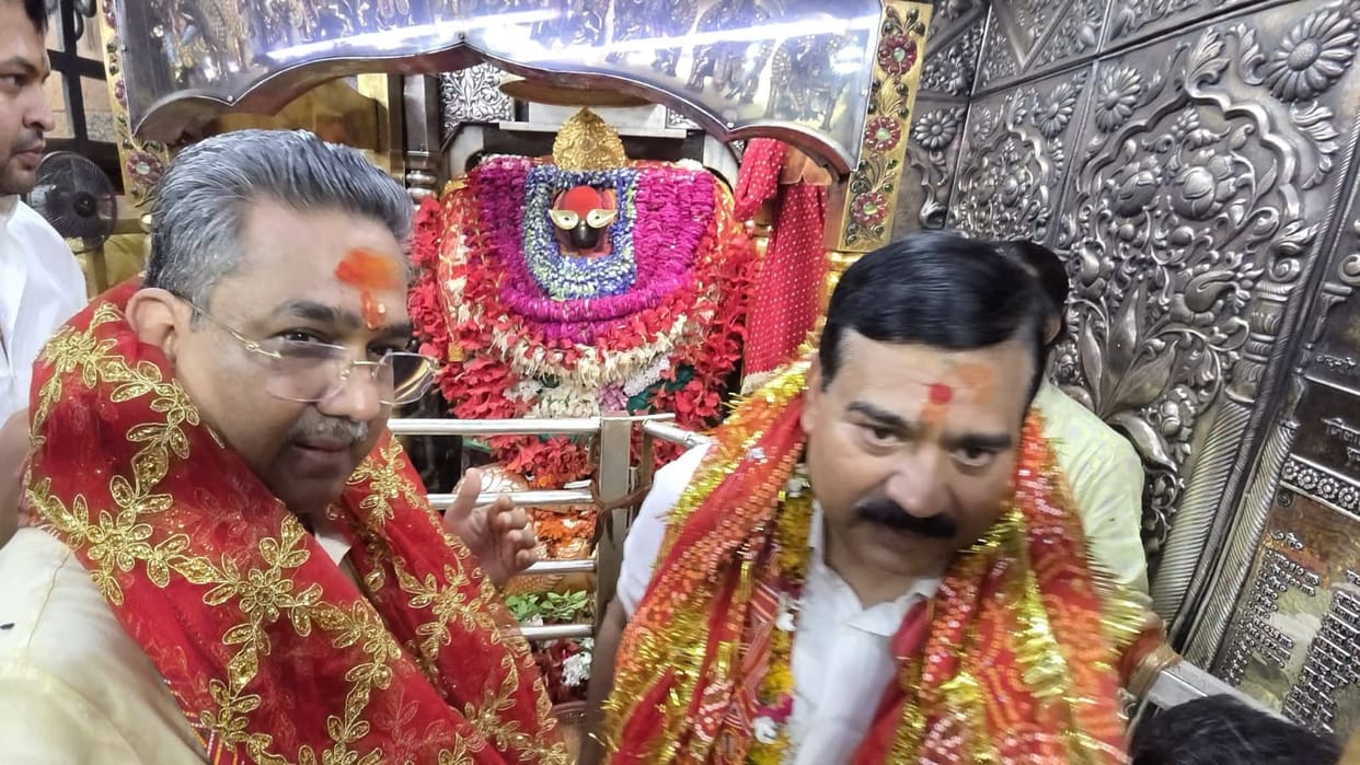 BJP National General Secretary paid obeisance at Vindhyadham.