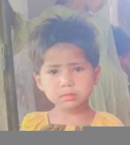 Innocent girl dies after being trapped under debris when a pillar collapses.