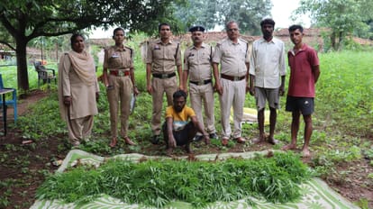 पुलिस हिरासत में आरोपी