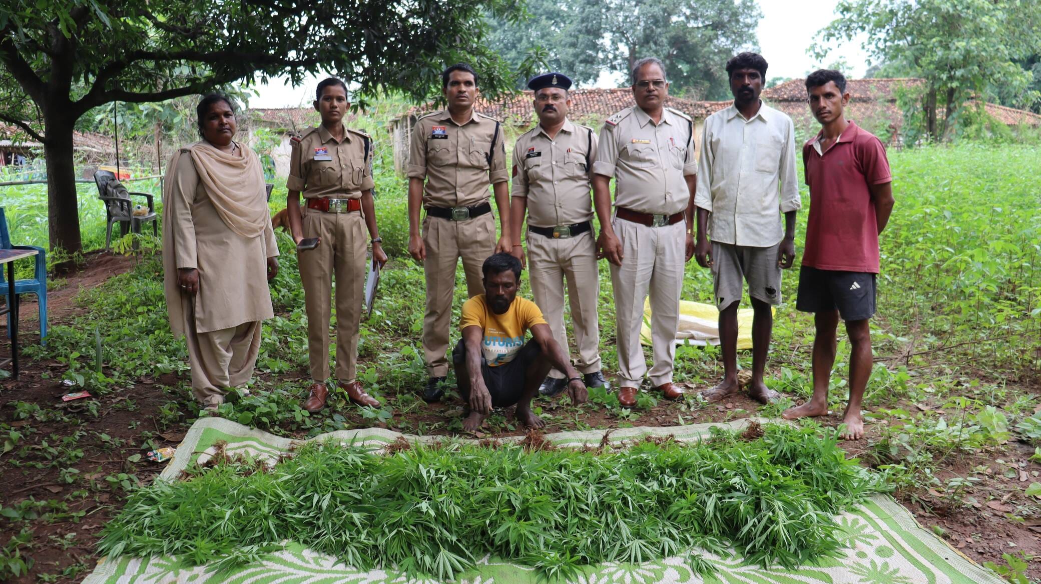 पुलिस हिरासत में आरोपी