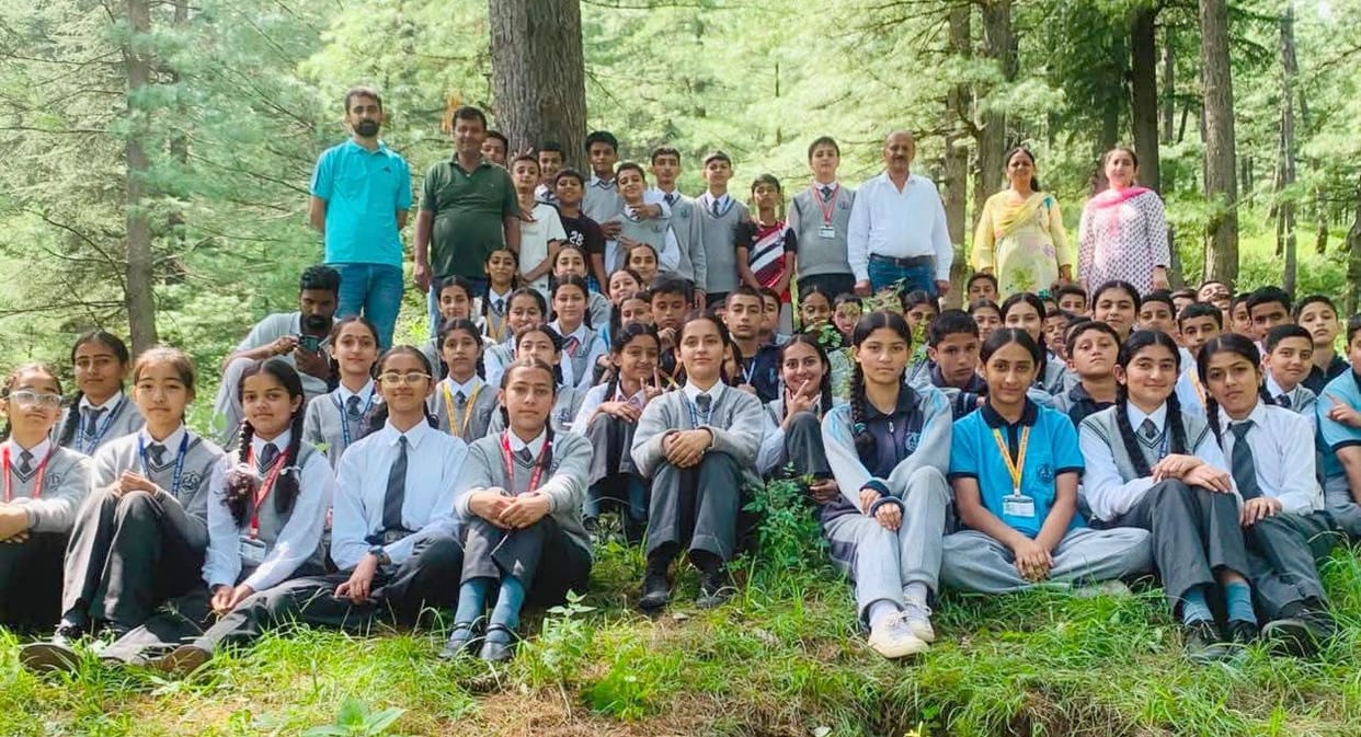 Saplings planted at Koteshwar School