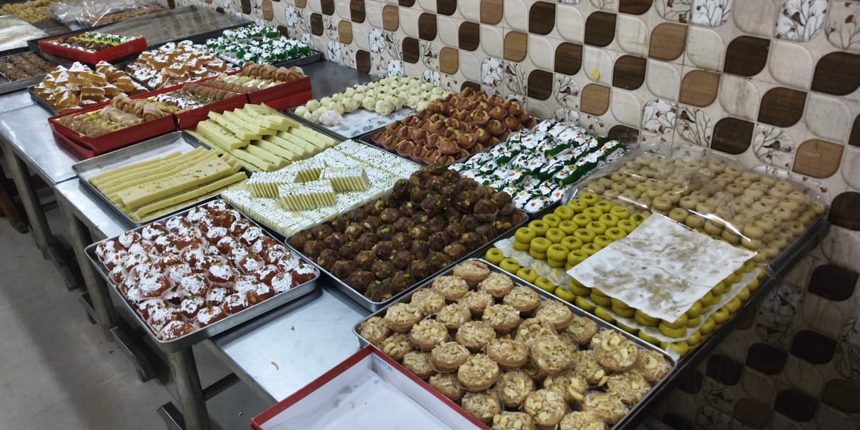 Samples of khoya, Gulab Jamun, and paneer sent for testing.