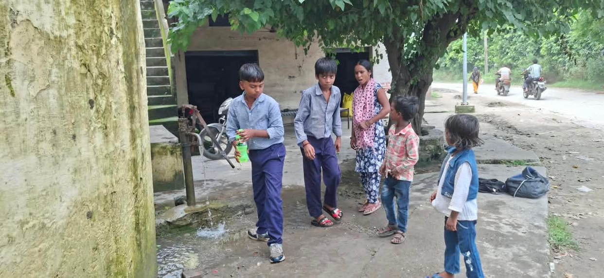Lack of facilities in Badi Majra schools; filth poses a health risk to children.