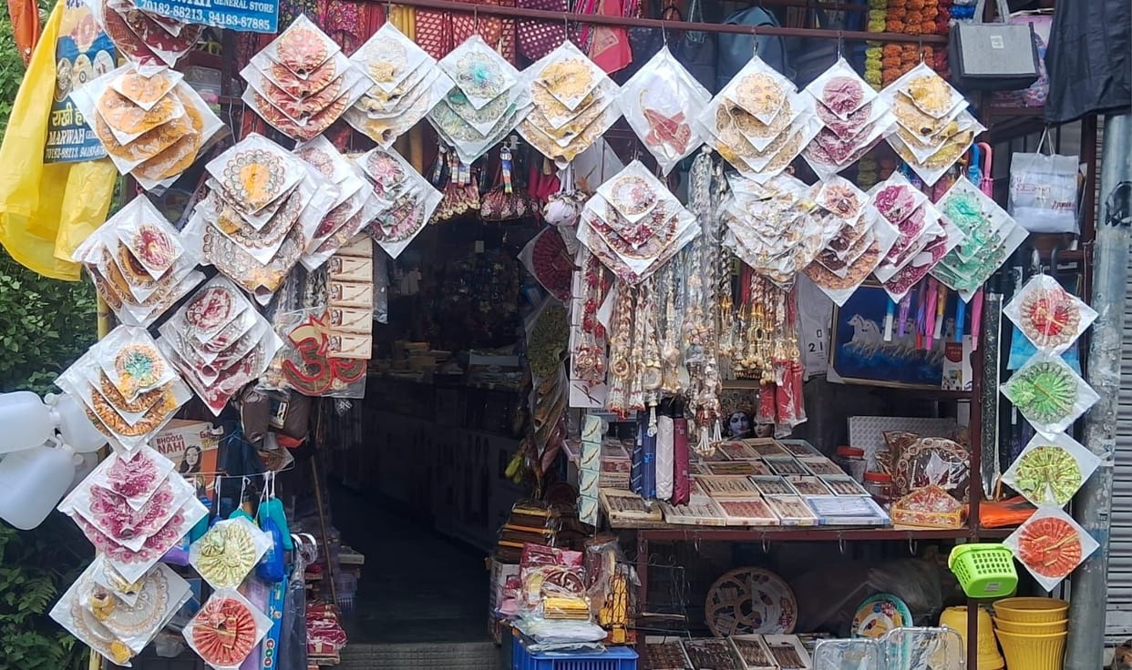 Markets buzz with Janmashtami festivities; Bal Gopal adorned in festive finery.