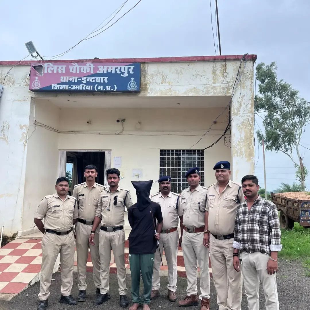 पुलिस ने आरोपी को गिरफ्तार कर लिया है।