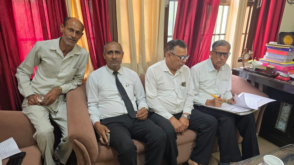Election officials received a list of