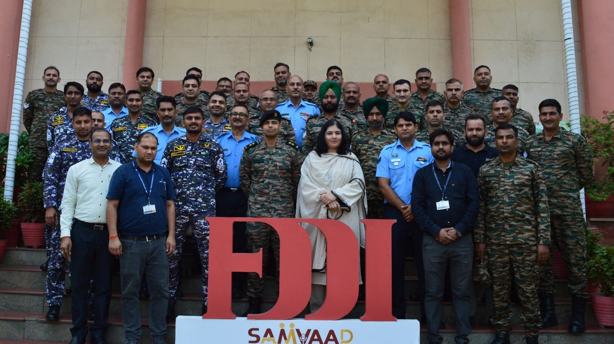 38 military personnel completed footwear manufacturing training at FDDI.