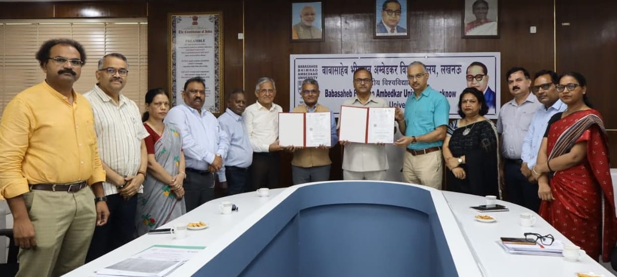 MoU between BBAU and Yukti Edutainment