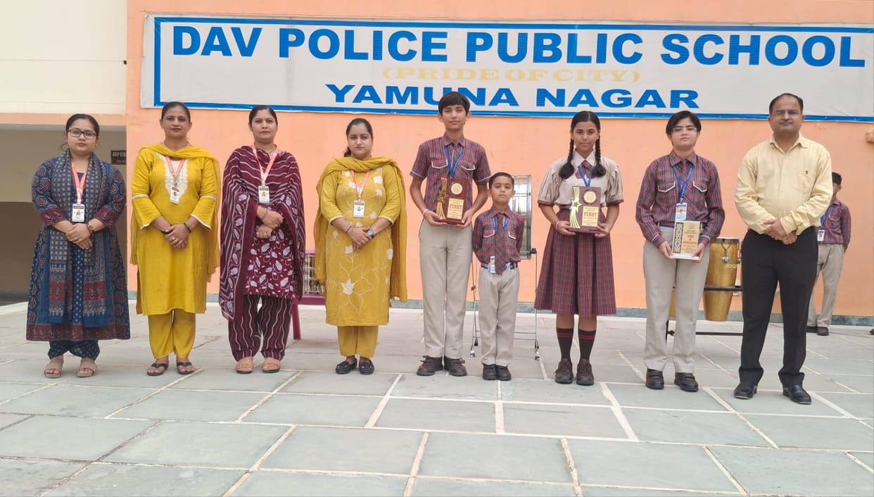 Aradhana and Ayush secure first place in English news reading