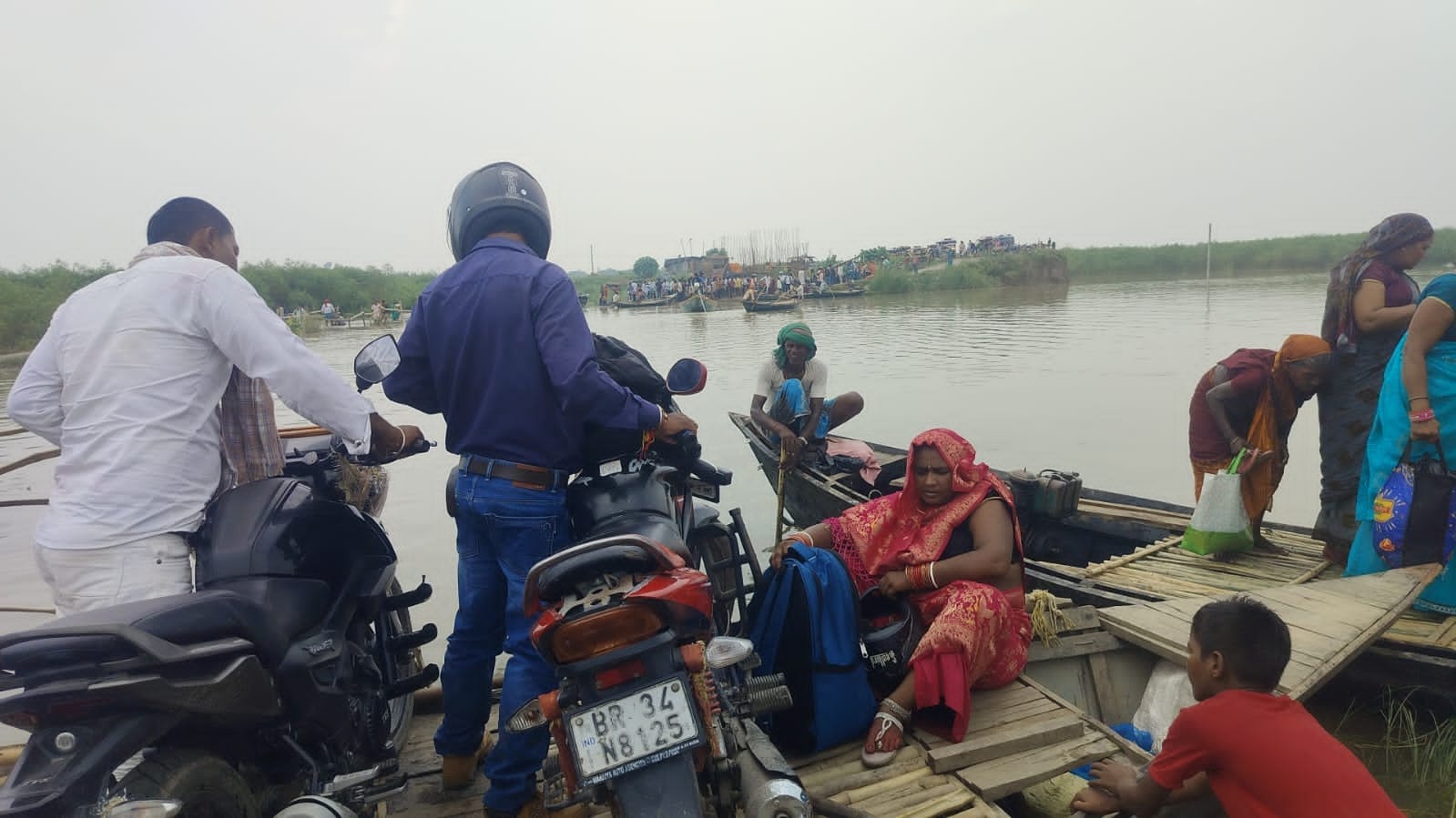 डायवर्सन टूटने के बाद अब आगमन बाधित।