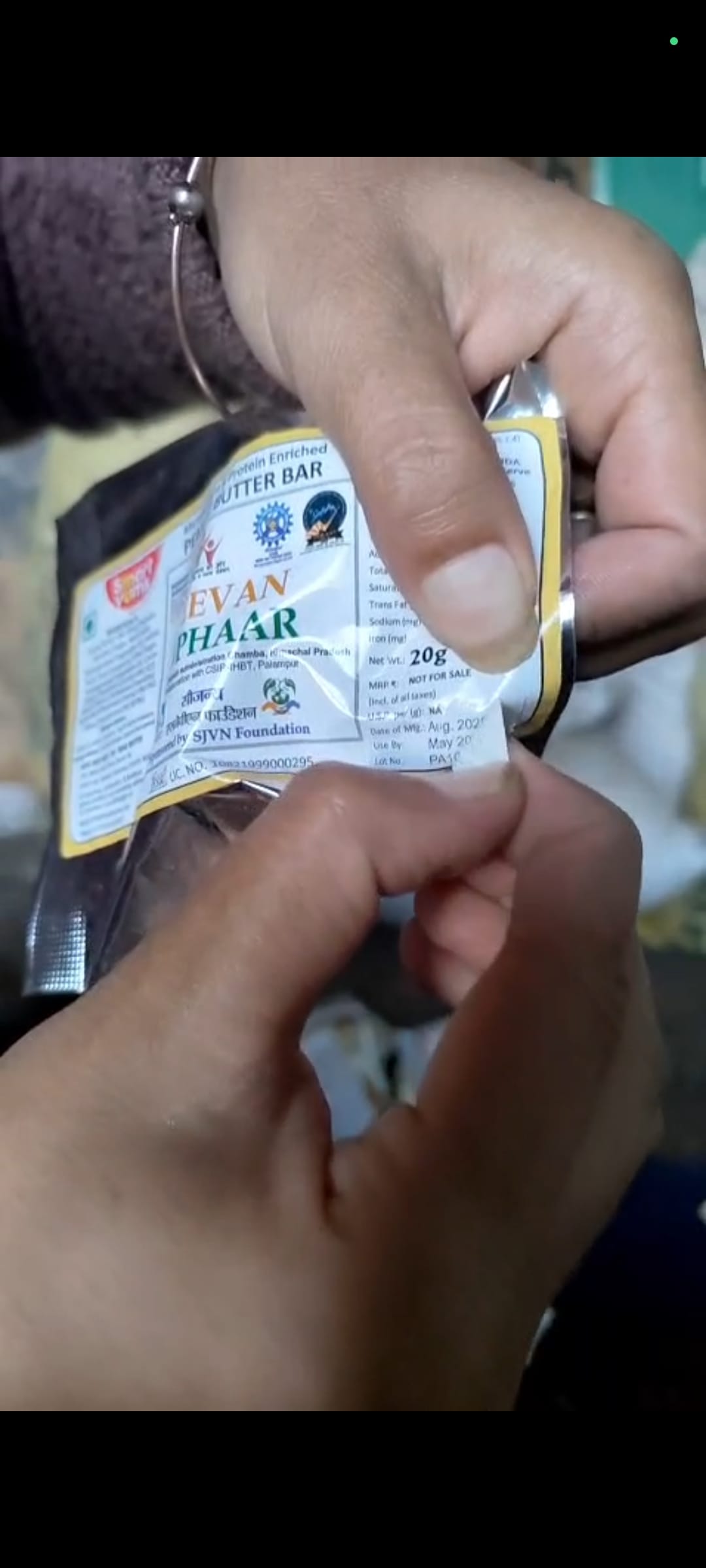 पांगी में एक्सपायरी डेट की कुपोषण किट। संवाद