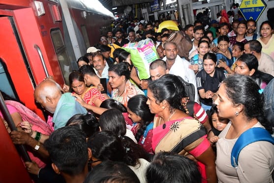 Crowds seen at railway and bus stations; a rush to reach home for Rakhi