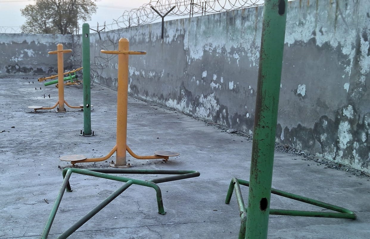 Sir Chhotu Ram Stadium suffers from neglect.