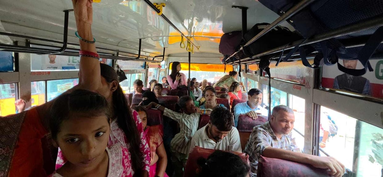 Over 50,000 women traveled over two days during Raksha Bandhan.