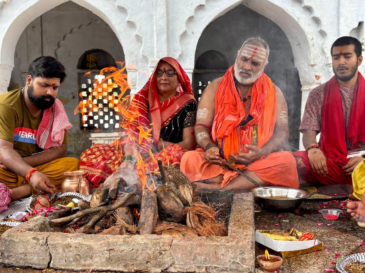 Shiva mantras resonated for a month; Sawan festival concludes.