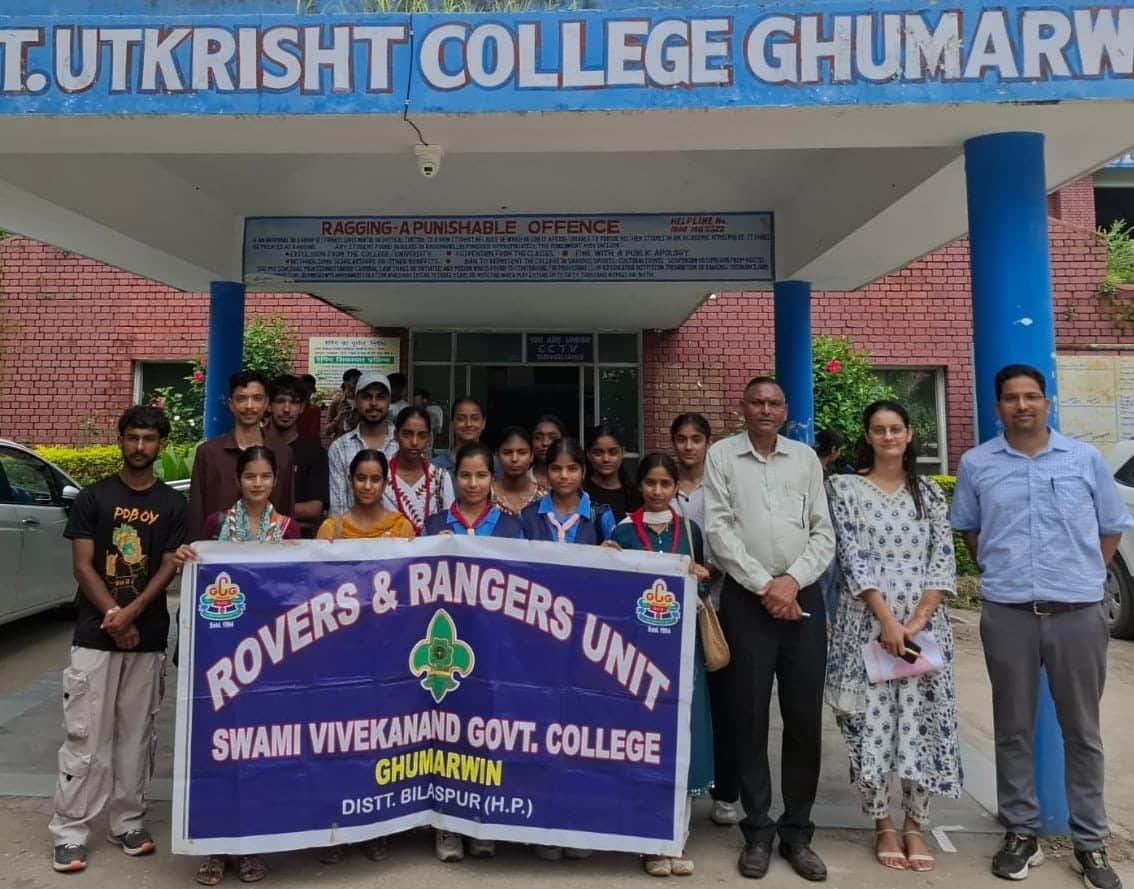 Students arrived at the training center to learn hosiery and tailoring.