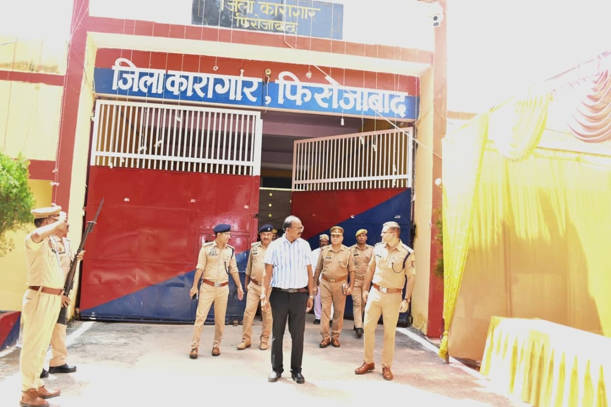 DM and SSP inspect arrangements at the district jail.