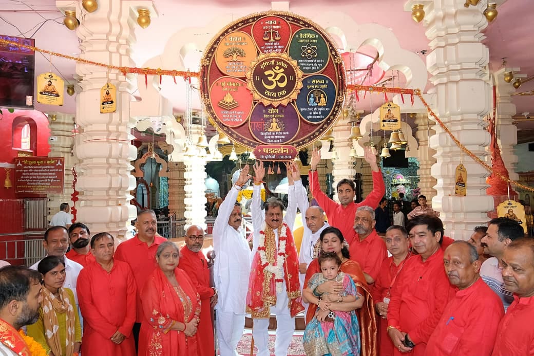 Raksha Bandhan was celebrated at the ancient Shri Devikup Maa Bhadrakali Temple. A 51-foot long Rakhi was dedicated to the Shri Devikup Maa Bhadrakali Temple.