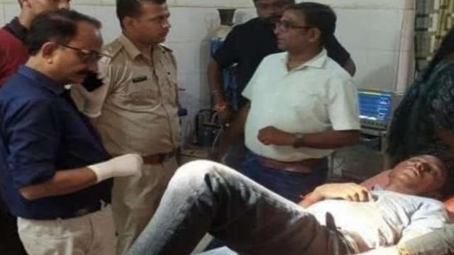 मुठभेड़ में घायल आरोपी अस्पताल में इलाजरत