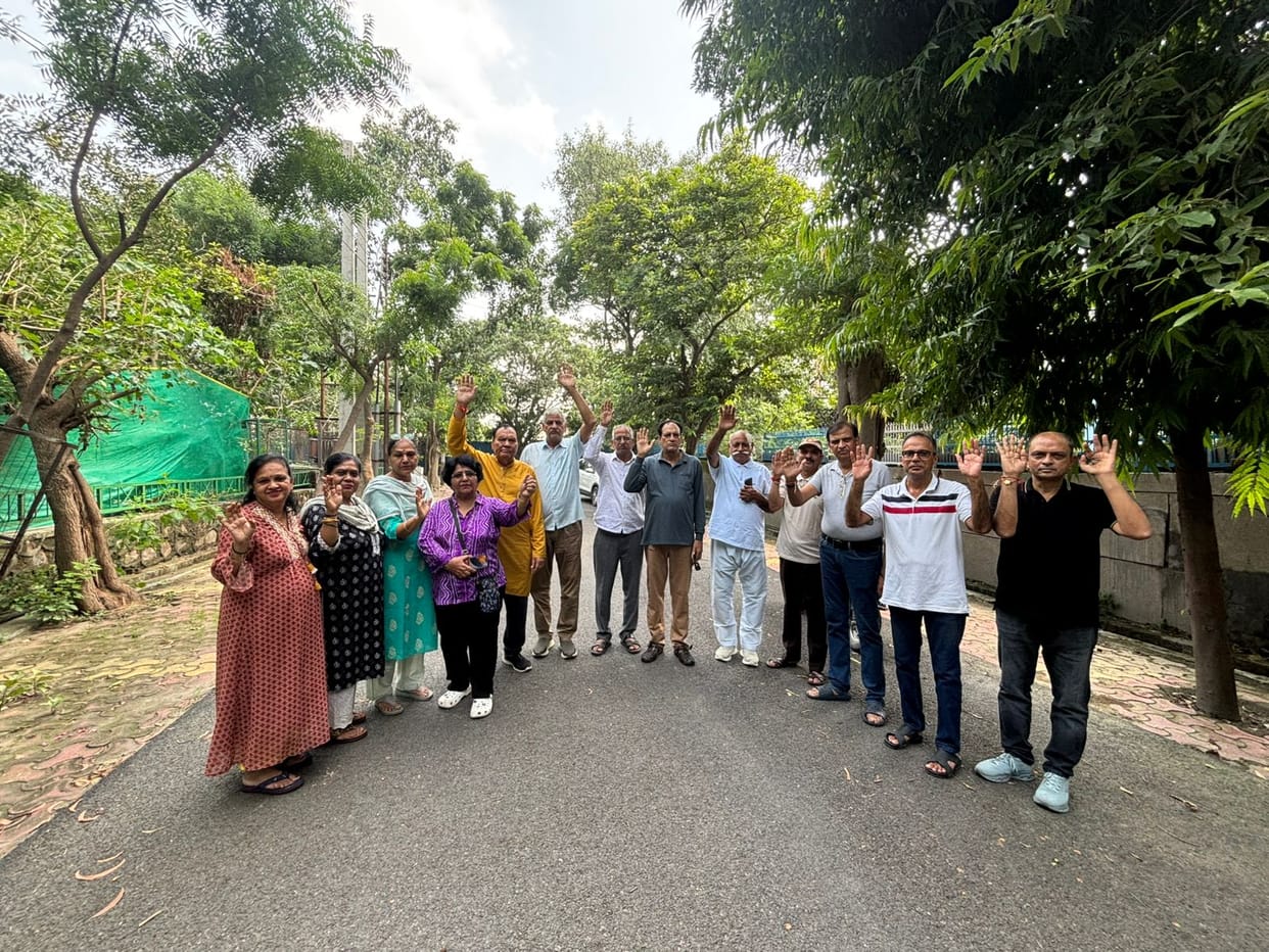 Opposition to the construction of a sewerage pumping station near the UGR in Sector-52.