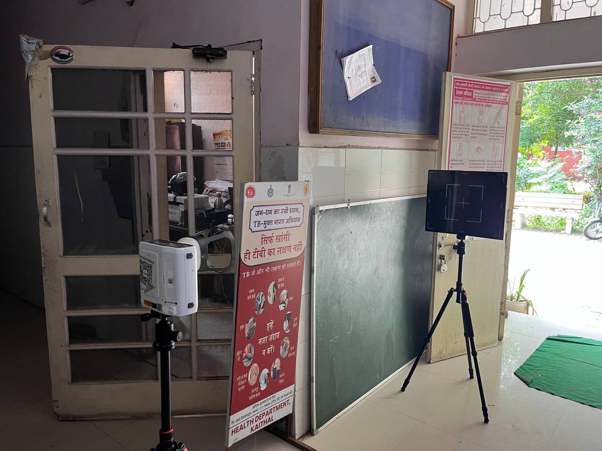 District receives two new AI-operated portable X-ray machines; will provide reports in one minute.