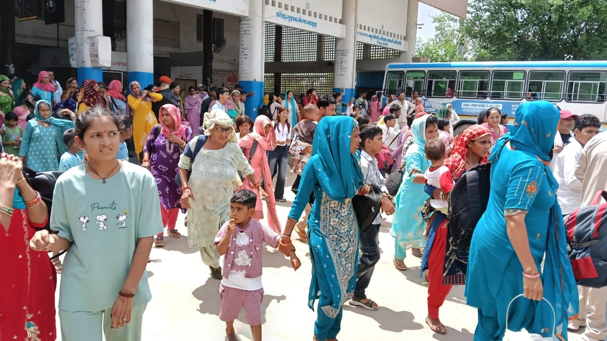 On Raksha Bandhan, the state road transport corporation gifted free travel to sisters, while private buses charged fares
