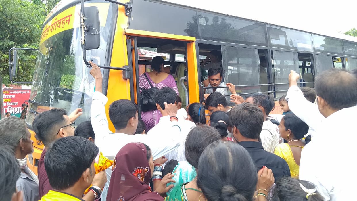 25,288 sisters availed free travel on roadways buses in 36 hours.