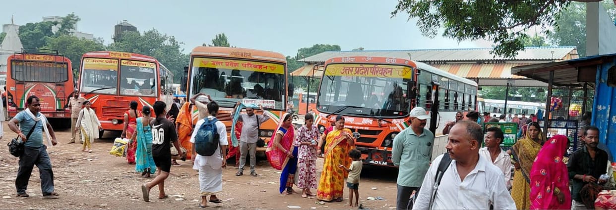 1.16 lakh women and co-passengers traveled for free in three days.