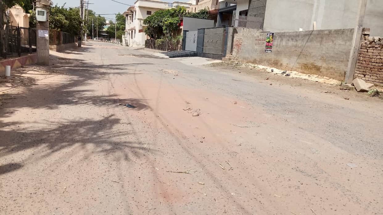 Roads in Batra Colony are dilapidated; waterlogging occurs during rains, causing commuting difficulties