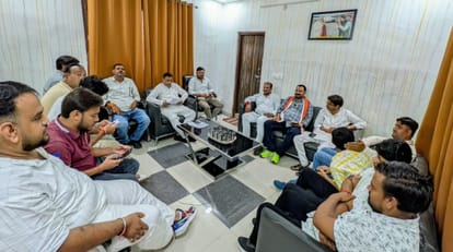 35- तैयारी बैठक में मौजूद भाजपा के पदाधिकारी- संगठन