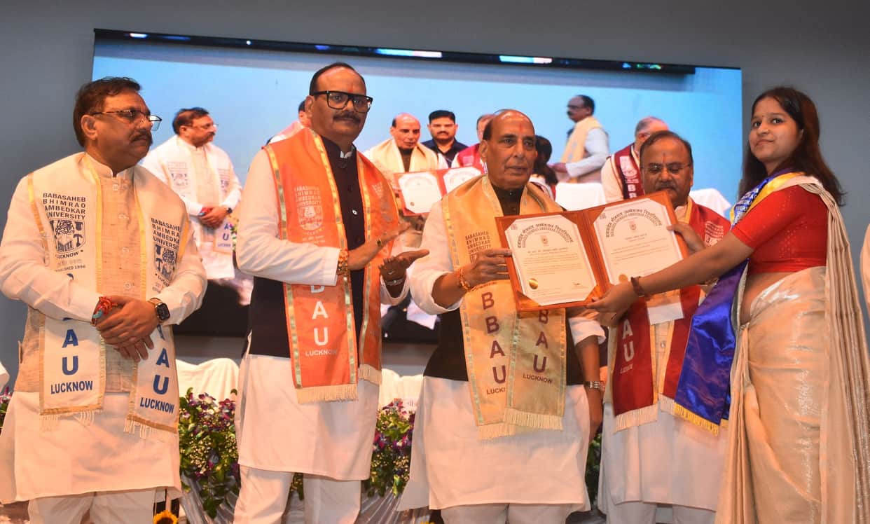 11th Convocation Ceremony of Babasaheb Bhimrao Ambedkar University