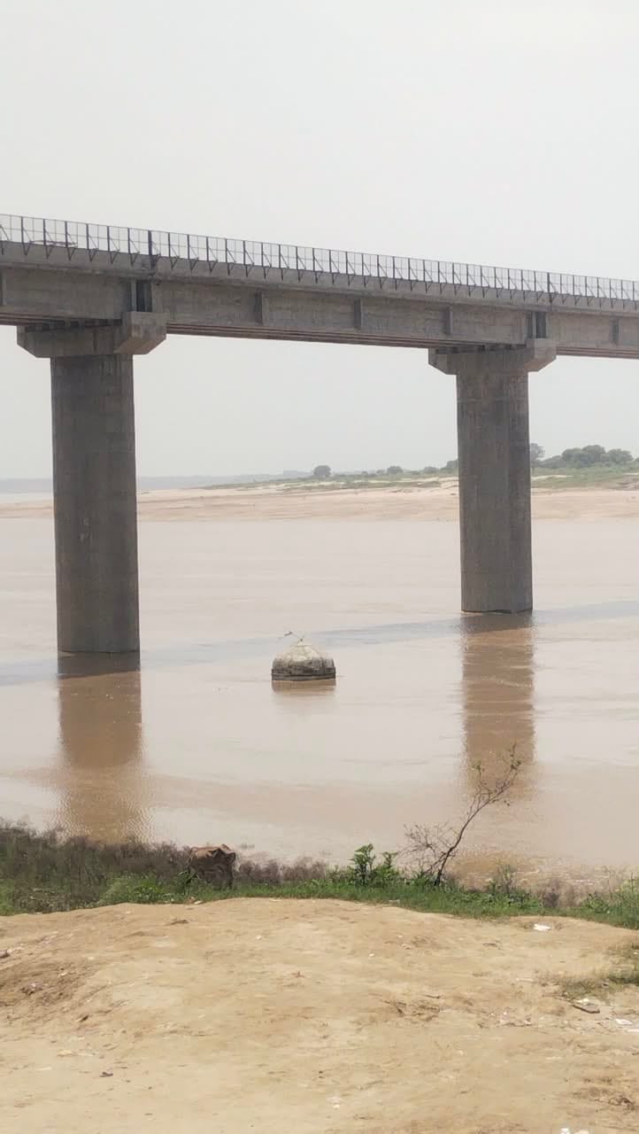 Chambal River in spate again due to rain, floodplain farmers are scared