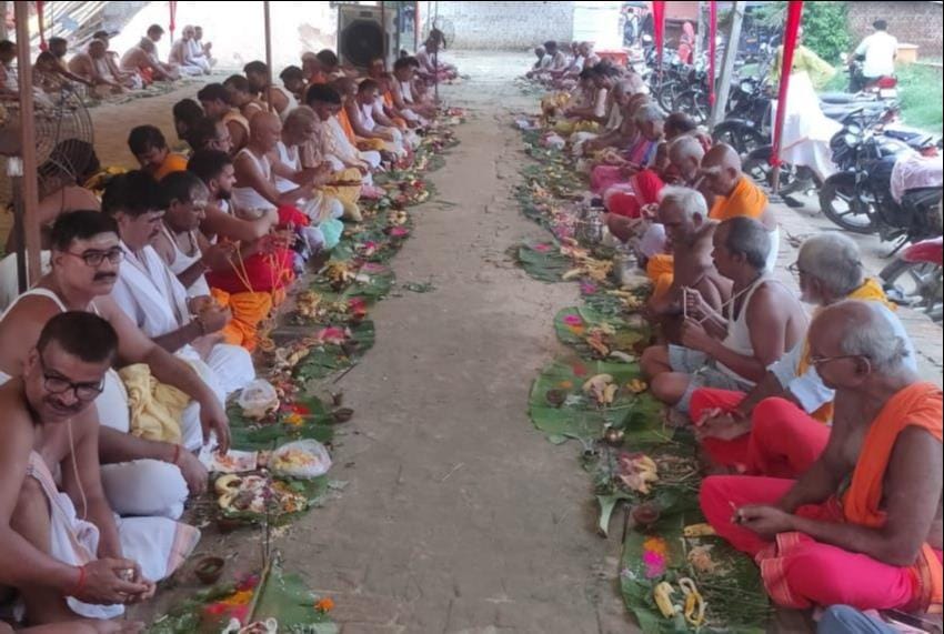 The Shravani Upakarma festival was celebrated in accordance with Vedic rituals.
