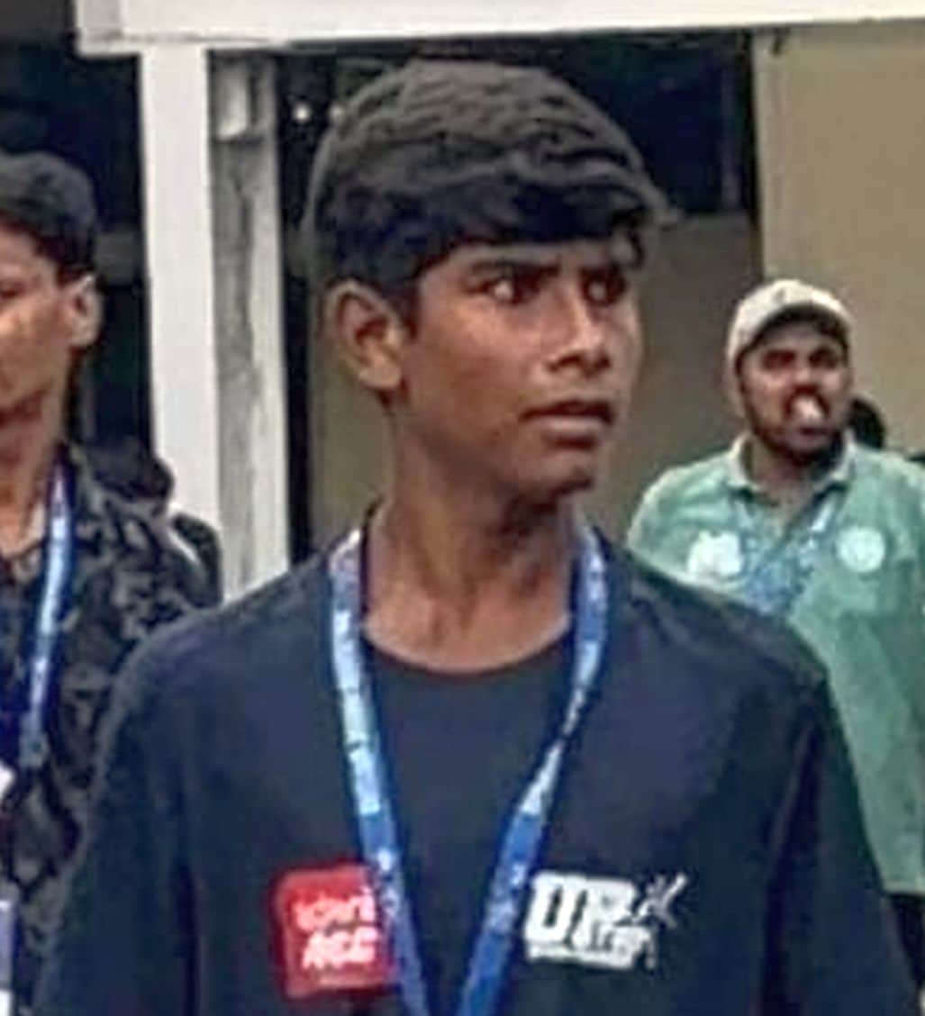 Aviral and Aditya became ball boys at Green Park Stadium.