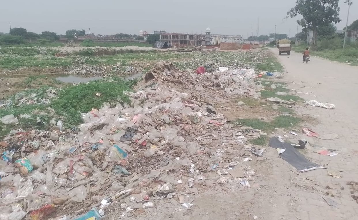 Material Recovery Facility Center built at a cost of 50 lakh is gathering dust.
