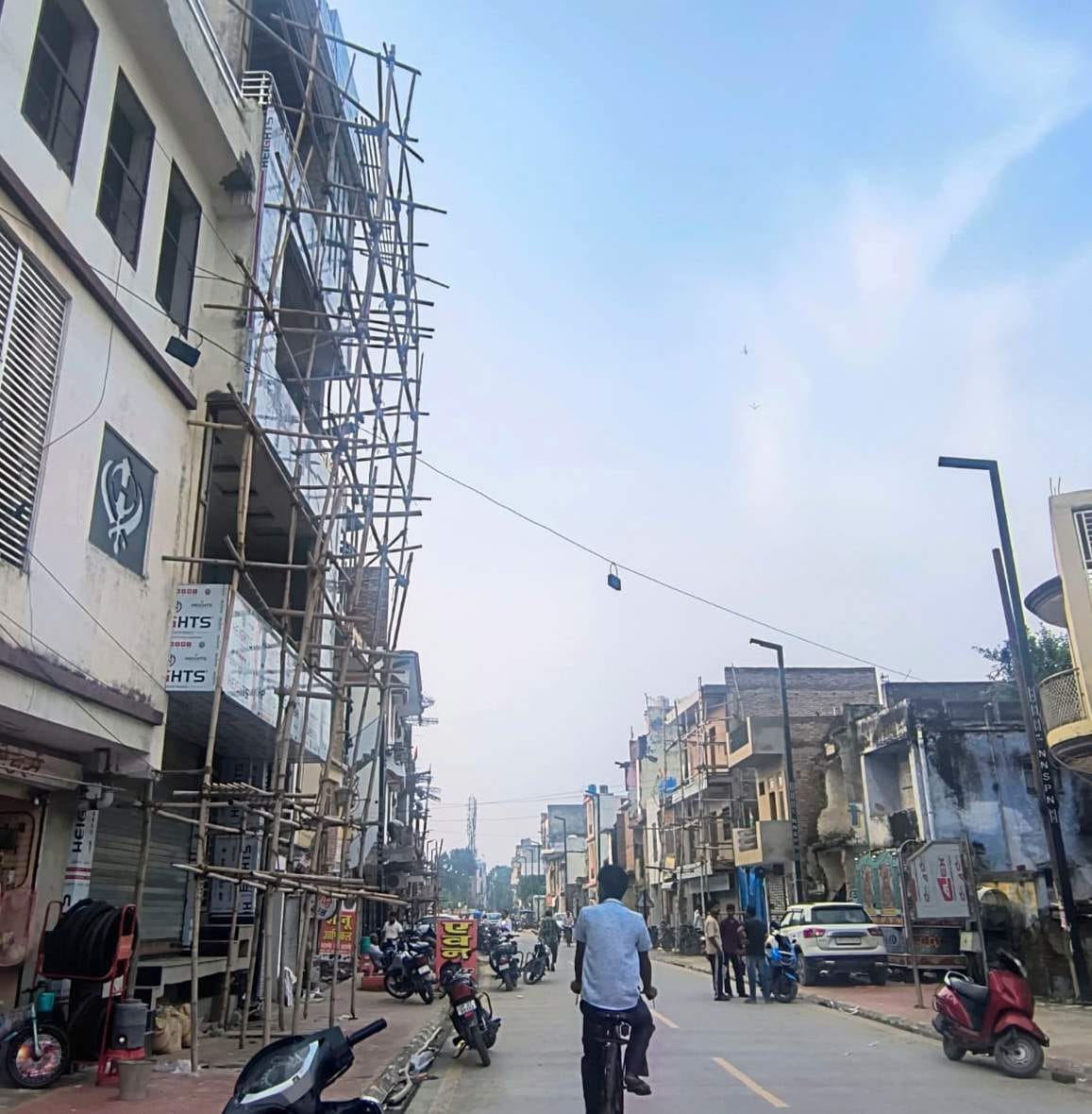 Encroachments on Green Road to be removed today amidst police security.