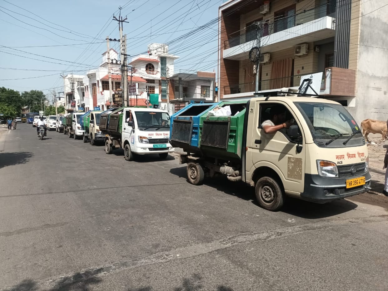 Garbage was being collected door-to-door in four areas; two vehicles operating under police protection had their tires punctured by being stabbed with an awl.