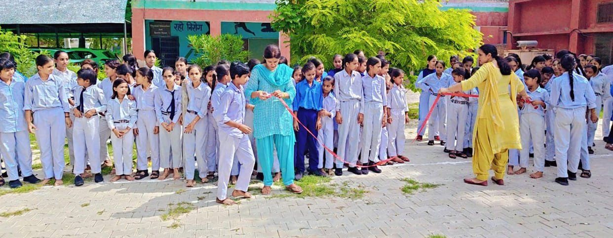 Organization of activities on Sports Day