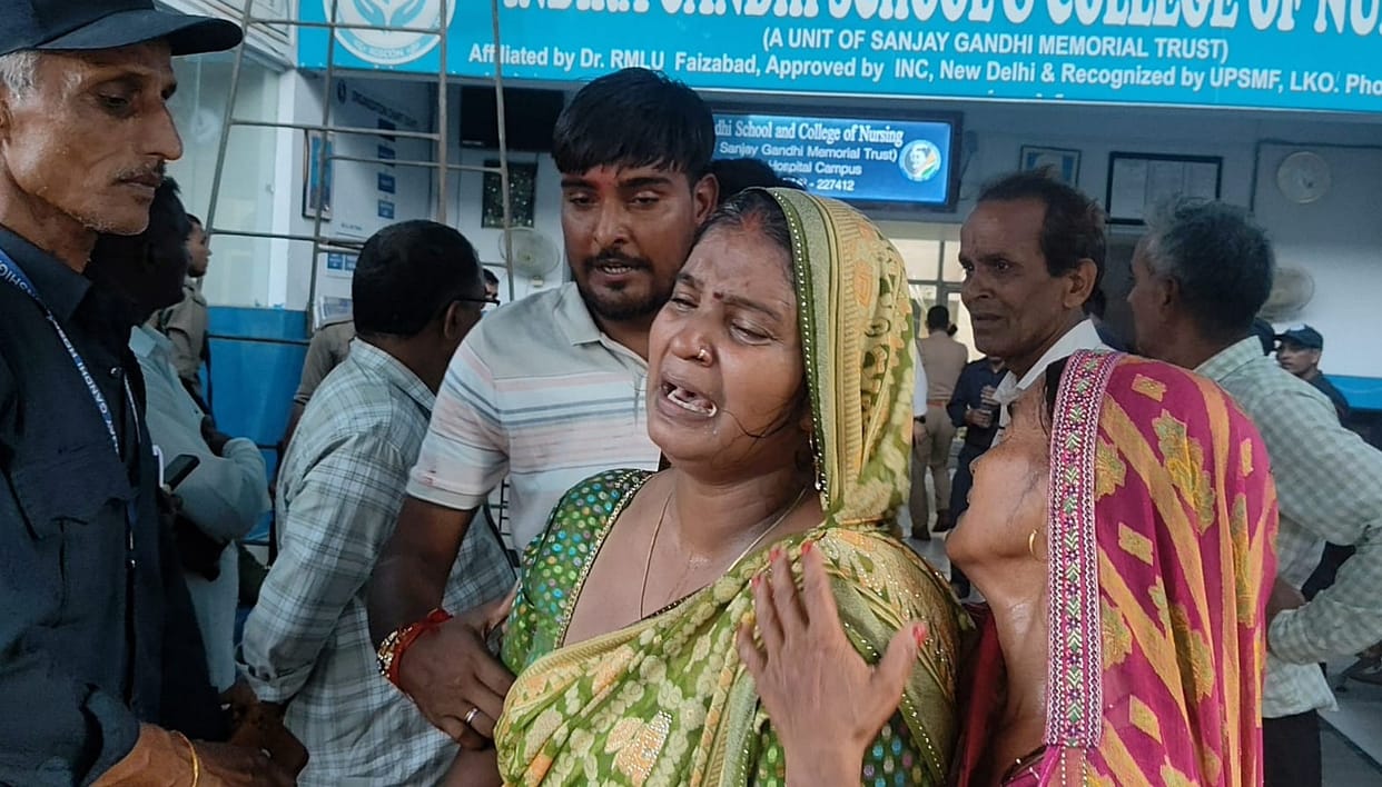 Brother waiting for his sister; news of her death reaches home.