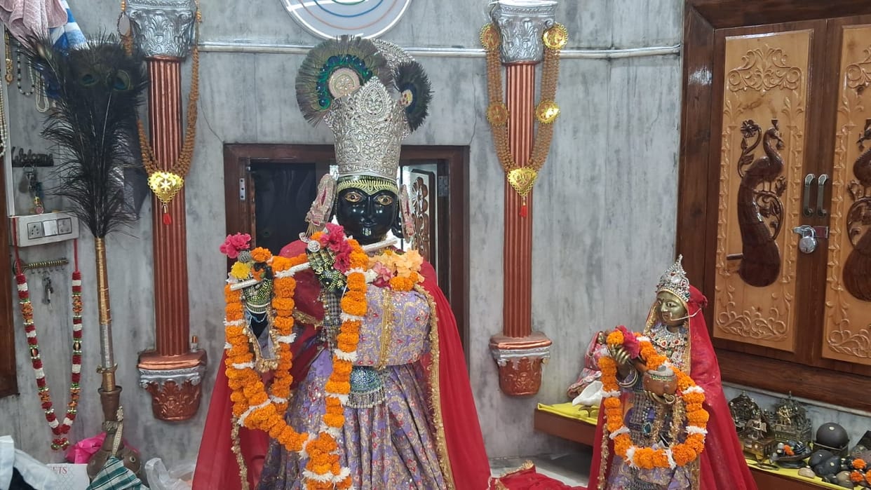 Janmashtami celebrations on the 4th at Brijraj Swami Temple in Nurpur